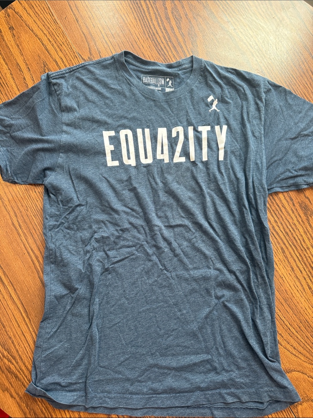 Baseballism Men’s Navy EQU42ITY Graphic Tee
